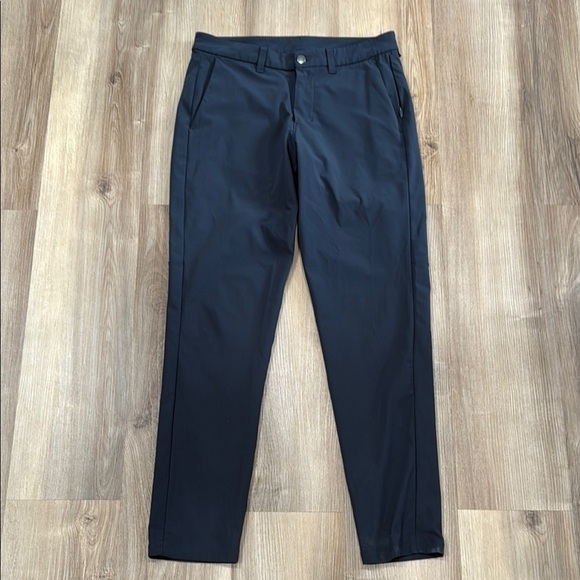 Lululemon Men’s Charcoal Gray Commission Pant Slim Warpstreme LM5975S Size 31 - Picture 2 of 14